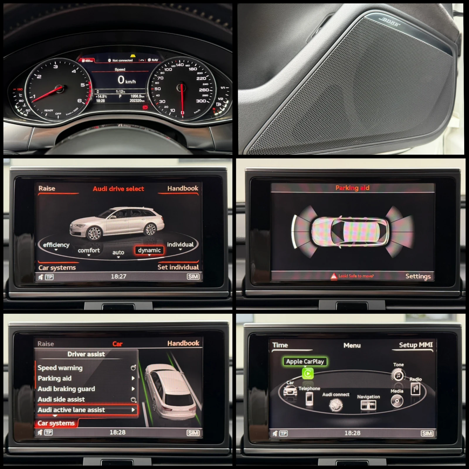 Audi A6 3.0TDI S Line Plus/LED/CarPlay/BOSE/Distronic/ASST | Mobile.bg   13