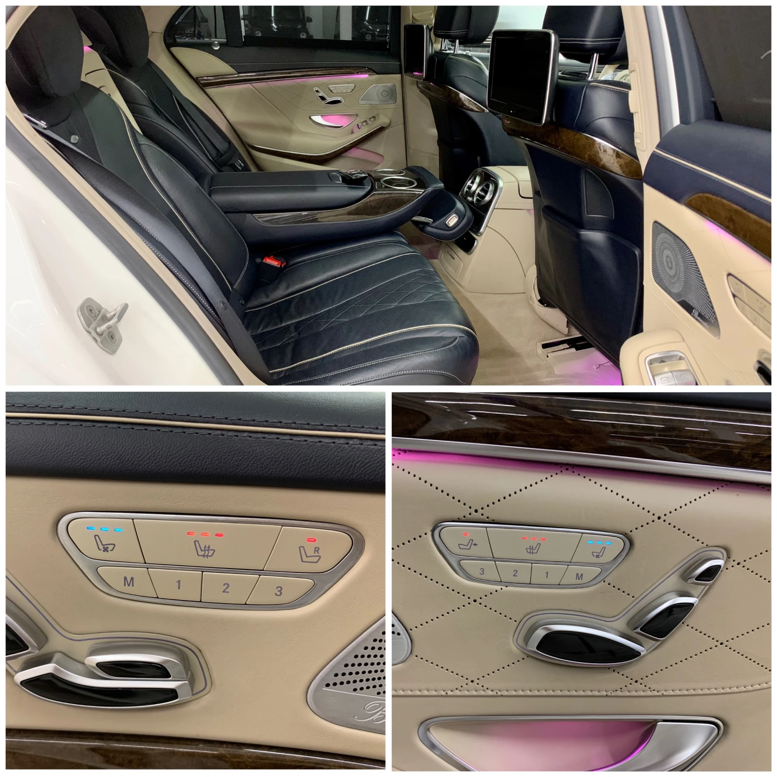 Mercedes-Benz S 350 AMG 4-Matic /EDITION1/DESIGNO/3xTV/PANO/Alcantara/ | Mobile.bg   14