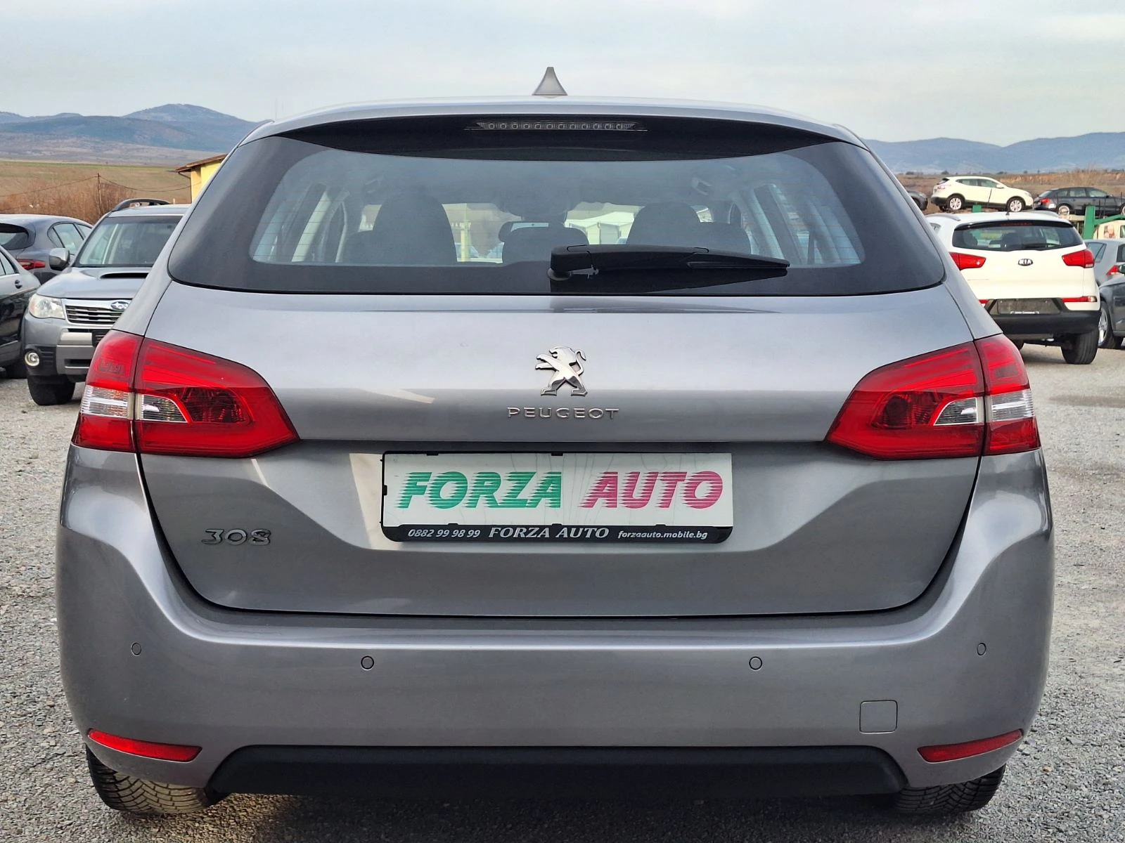 Peugeot 308 1.6HDI-92кс-2015г, снимка 4 - Автомобили и джипове - 53728248