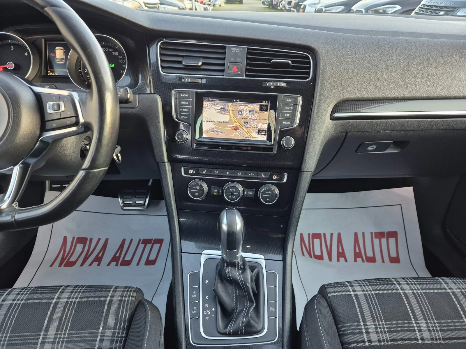 VW Golf GTD-2.0D-184кс--LED-DSG, снимка 9 - Автомобили и джипове - 54150932