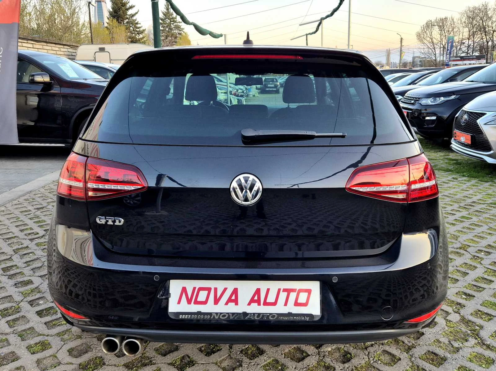 VW Golf GTD-2.0D-184кс--LED-DSG, снимка 3 - Автомобили и джипове - 54150932