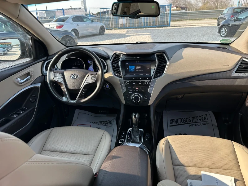 Hyundai Santa fe 2.2 CRDI, 4WD, PREMIUM, ФЕЙС, 200к.с, ЕВРО 6.ТОП!!, снимка 14 - Автомобили и джипове - 52145756