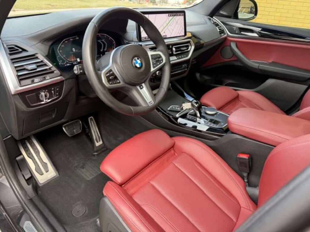 BMW X3 * xDrive30i M Sport Red Leather Panoramic Roof AWD, снимка 12 - Автомобили и джипове - 54125864