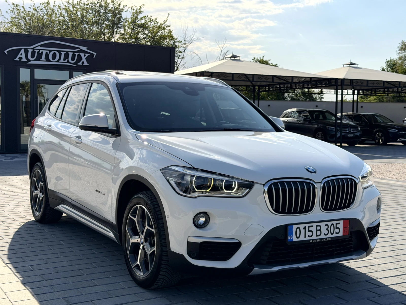 BMW X1 2.0d 190к.с X-DRIVE X-LINE* ПАНОРАМА* HEAD UP* ТОП, снимка 3 - Автомобили и джипове - 54483246