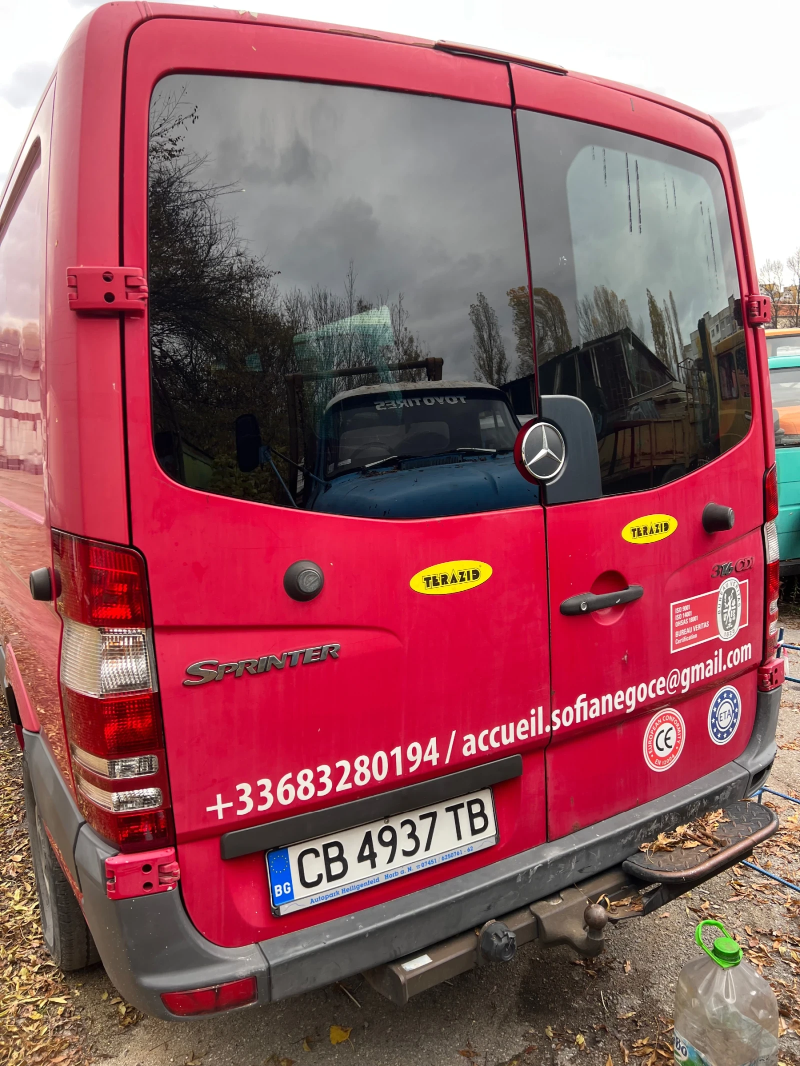 Mercedes-Benz Sprinter 316 Товаропътнически, снимка 1