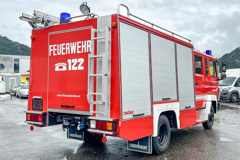 Други специализирани машини Mercedes Benz 814F/37 Пожарен автомобил - напълно оборудван, снимка 4 - Индустриална техника - 52832329