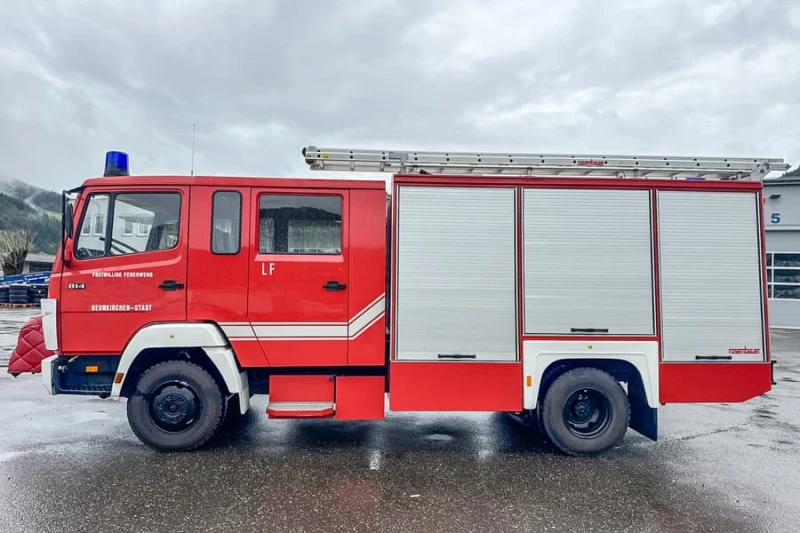 Други специализирани машини Mercedes Benz 814F/37 Пожарен автомобил - напълно оборудван, снимка 6 - Индустриална техника - 52832329