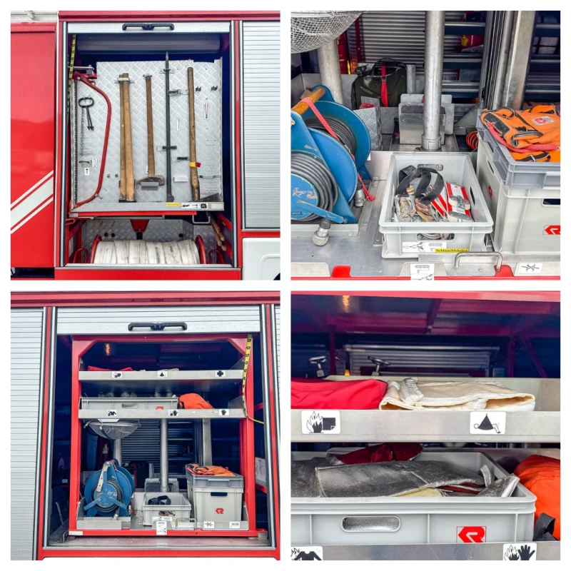 Други специализирани машини Mercedes Benz 814F/37 Пожарен автомобил - напълно оборудван, снимка 14 - Индустриална техника - 52832329