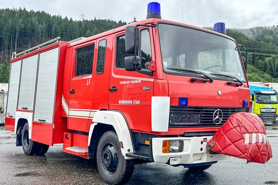 Други специализирани машини Mercedes Benz 814F/37 Пожарен автомобил - напълно оборудван - изображение 2