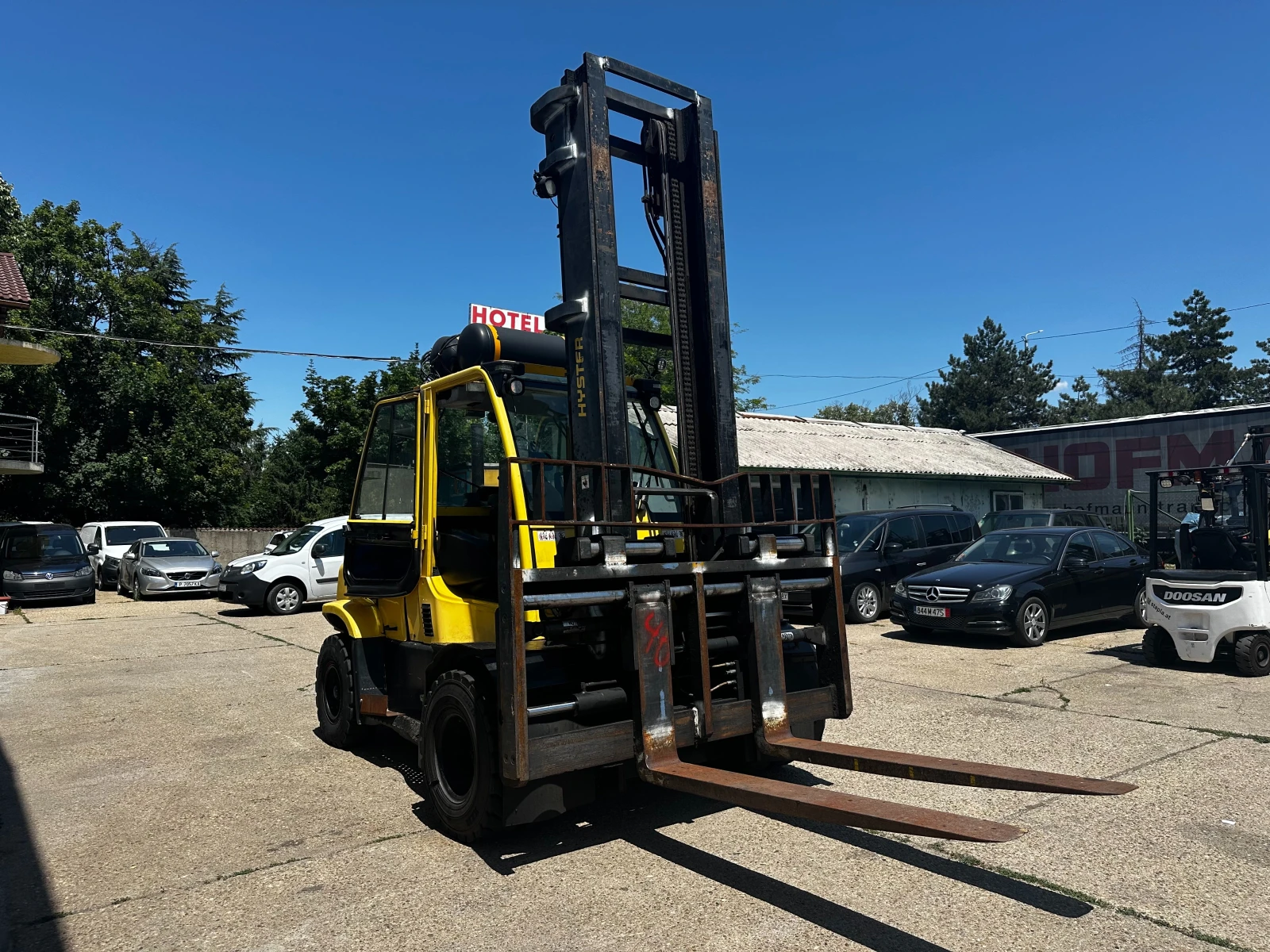 Мотокар Hyster, снимка 6 - Индустриална техника - 55221521