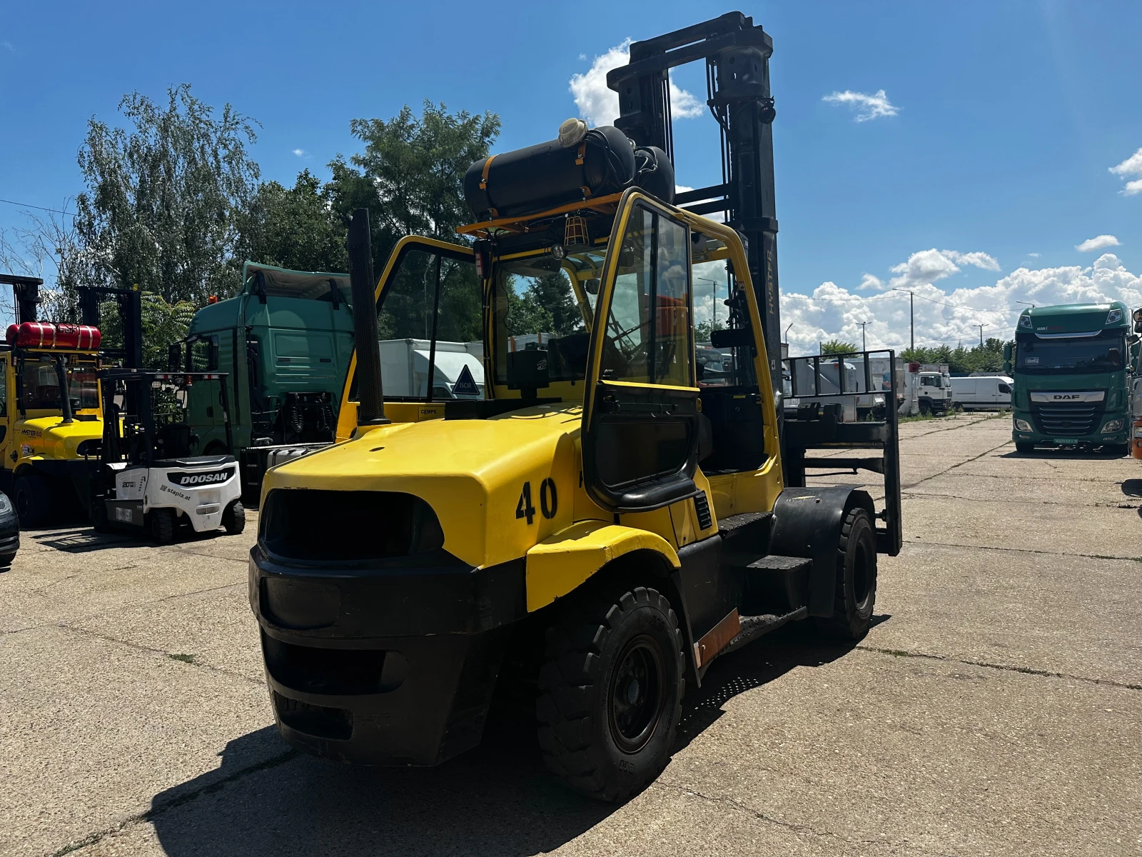 Мотокар Hyster, снимка 5 - Индустриална техника - 55221521