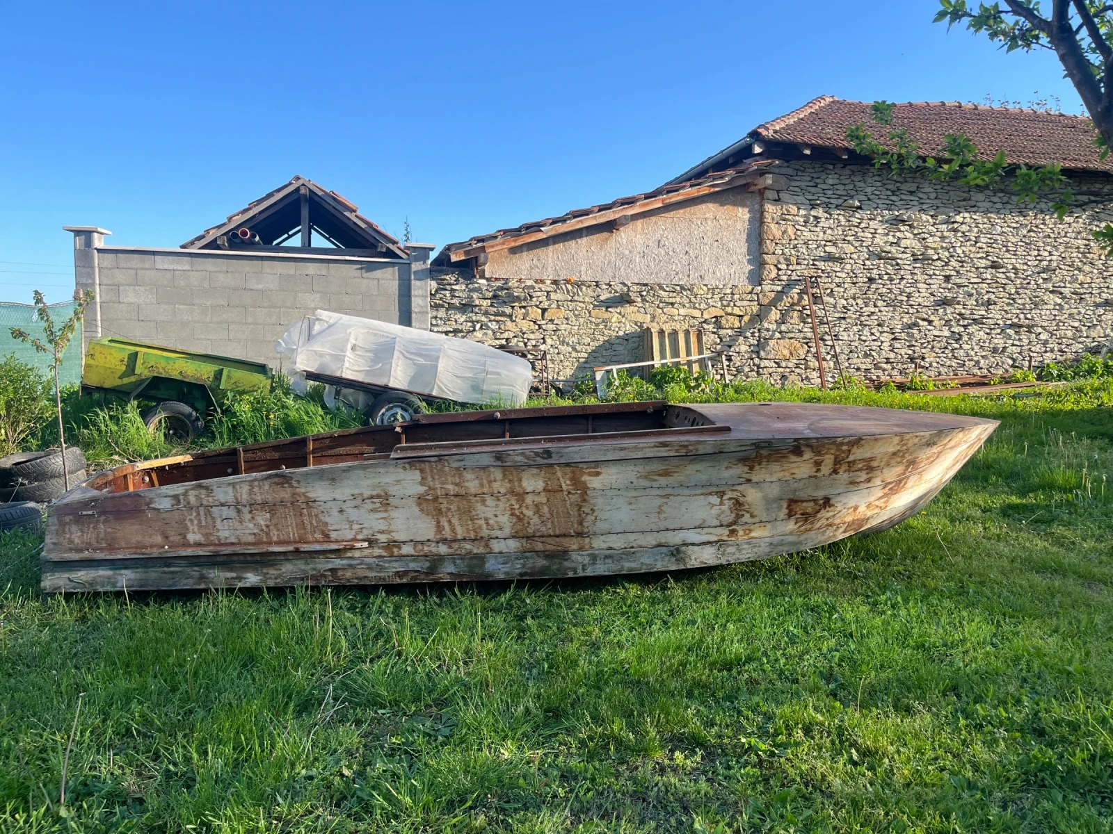 Лодка Собствено производство Махагонова лодка, снимка 5 - Воден транспорт - 54322825