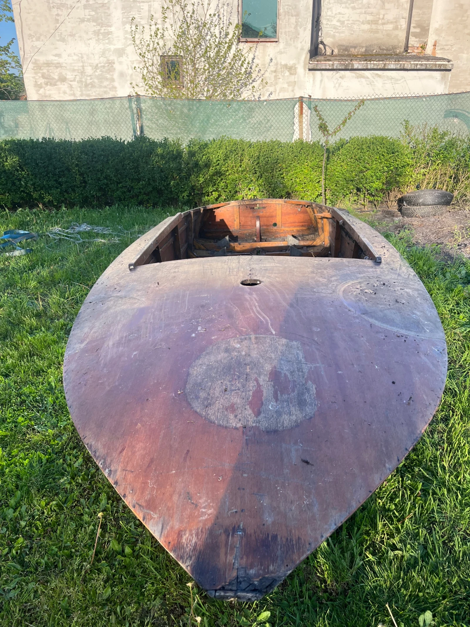 Лодка Собствено производство Махагонова лодка, снимка 6 - Воден транспорт - 54322825