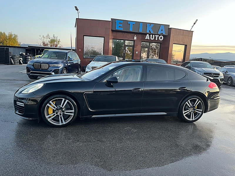 Porsche Panamera ДЪЛГА БАЗА-TURBO-FACE-DISTRONIK-VAKUM-MONITORI-FUL, снимка 4 - Автомобили и джипове - 47709991