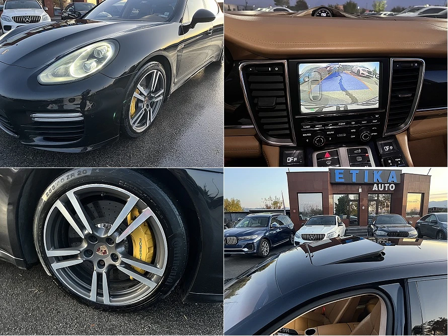 Porsche Panamera  -TURBO-FACE-DISTRONIK-VAKUM-MONITORI-FUL | Mobile.bg   16
