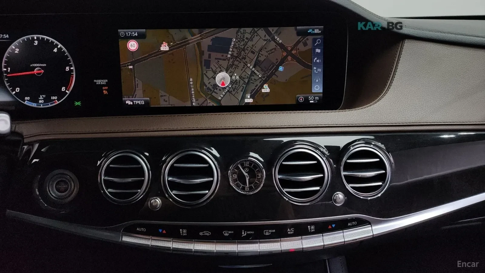 Mercedes-Benz S 350 AMG/360/HUD/КОЖА/ПАНО/ОБДУХ, снимка 4 - Автомобили и джипове - 55061532