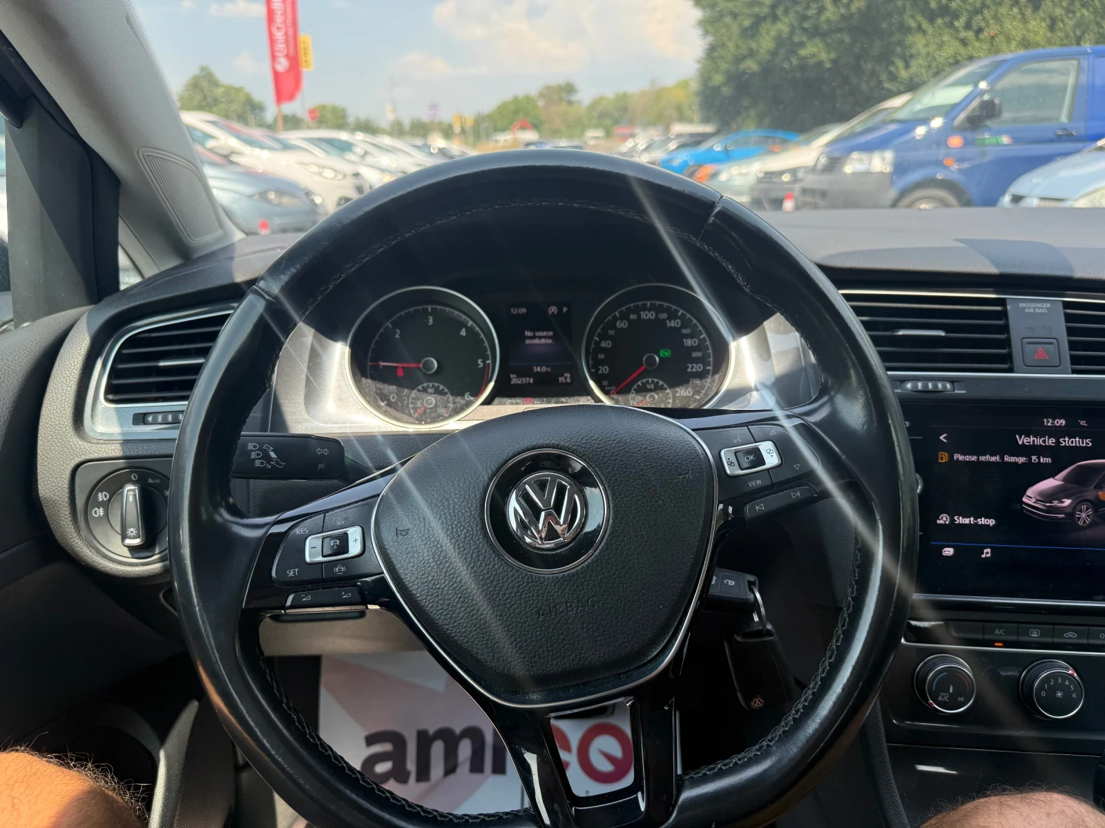VW Golf 7.5 150hp DSG Дистроник, снимка 8 - Автомобили и джипове - 55652677