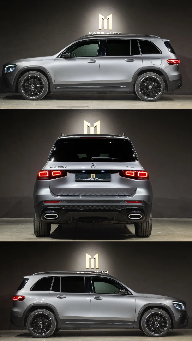 Mercedes-Benz GLB 220d/4Matic/6+ 1/AMG/Multibeam/360/СервизнаИстория, снимка 4 - Автомобили и джипове - 51894659