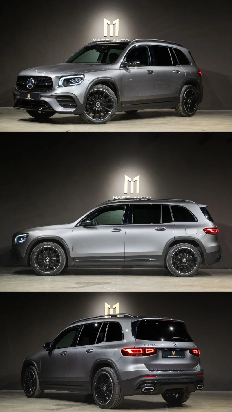 Mercedes-Benz GLB 220d/4Matic/6+ 1/AMG/Multibeam/360/СервизнаИстория, снимка 3 - Автомобили и джипове - 51894659