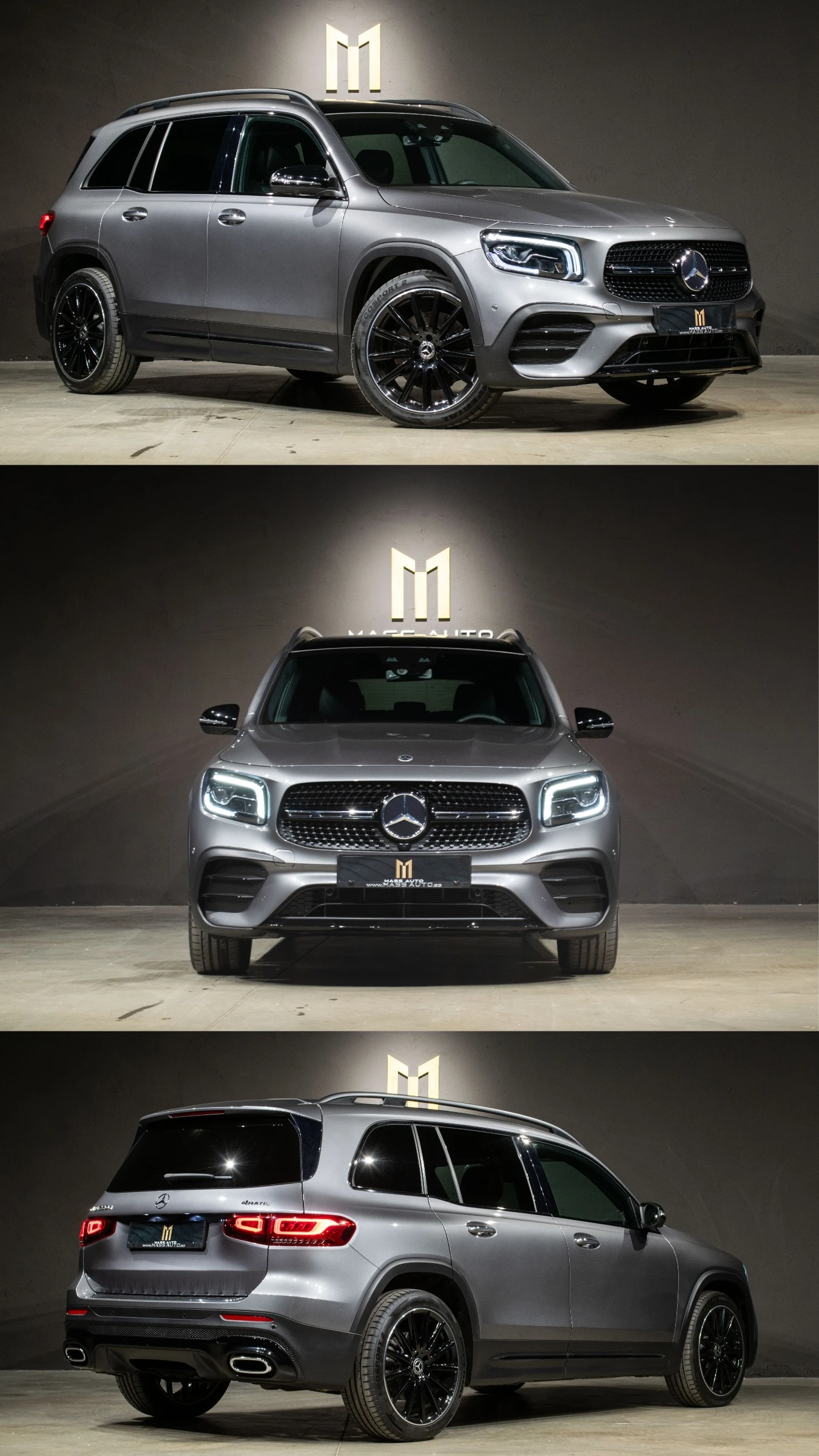 Mercedes-Benz GLB 220d/4Matic/6+ 1/AMG/Multibeam/360/СервизнаИстория - изображение 2