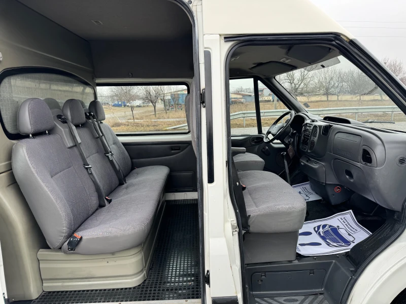 Ford Transit Климатик* 125кс* Германия* Макси* 6 местен* , снимка 12 - Бусове и автобуси - 49325812