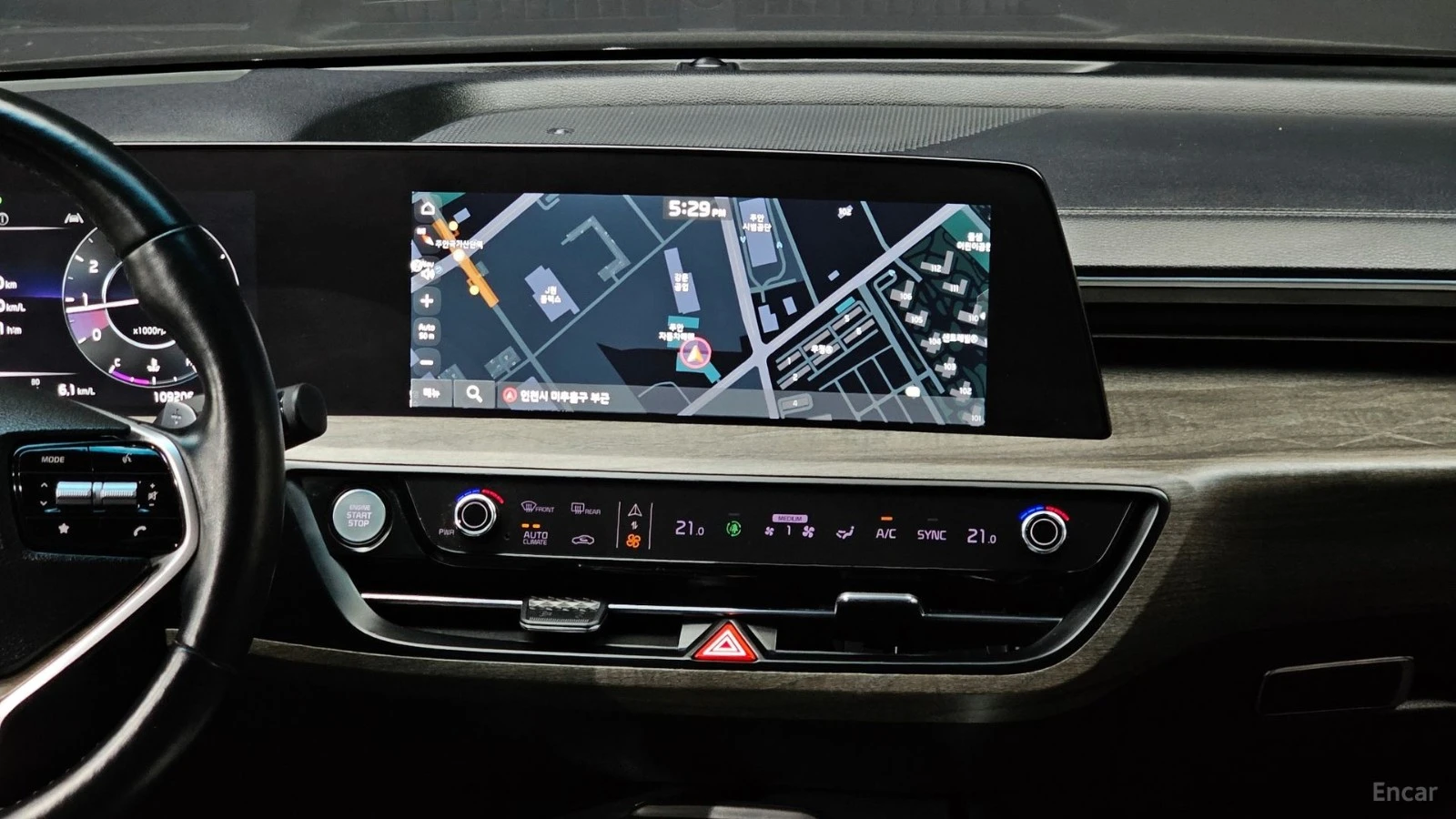 Kia K8 3.5* AWD* NOBLESSE* ПОДГРЕВ* ОБДУХВАНЕ* 360* HUD* , снимка 13 - Автомобили и джипове - 55532594