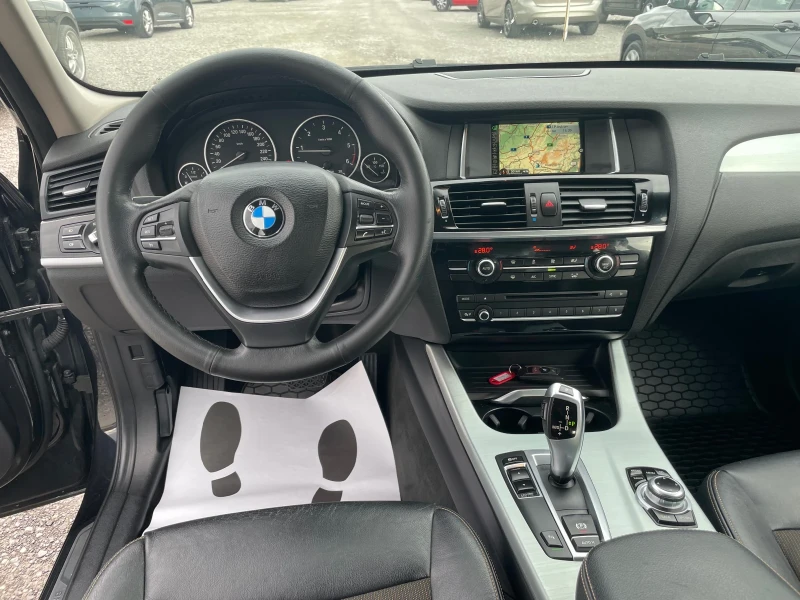 BMW X3 2.0D FACE X-LINE NAVI AUTOMATIC BI-XENON ZF8 EURO6, снимка 8 - Автомобили и джипове - 52365968
