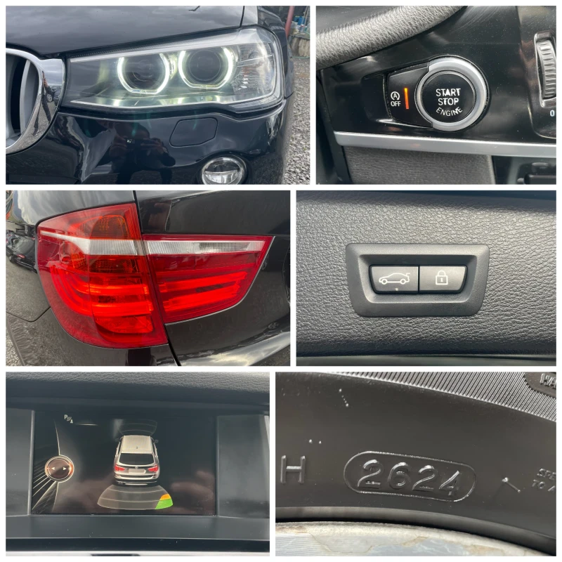 BMW X3 2.0D FACE X-LINE NAVI AUTOMATIC BI-XENON ZF8 EURO6, снимка 16 - Автомобили и джипове - 52365968