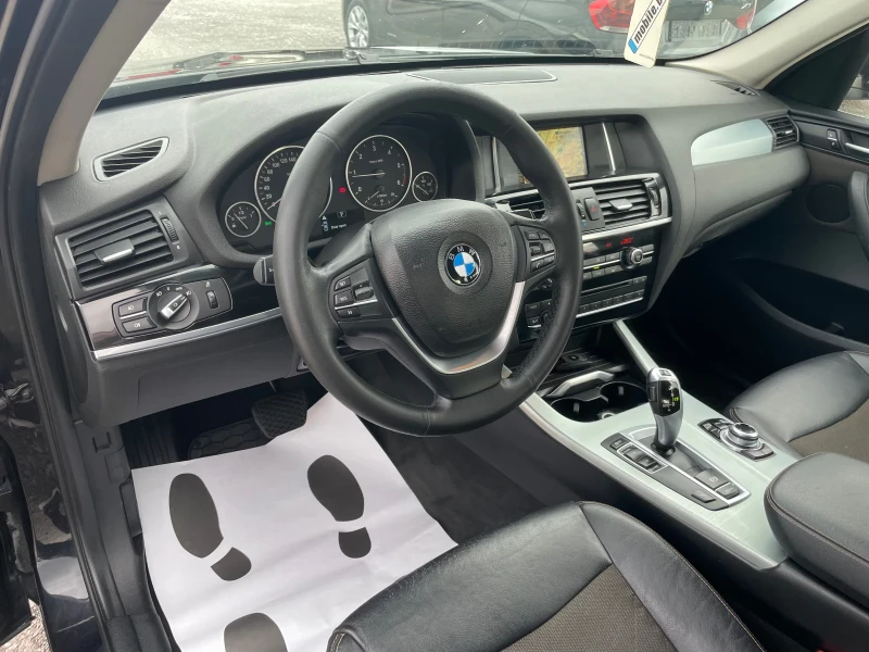 BMW X3 2.0D FACE X-LINE NAVI AUTOMATIC BI-XENON ZF8 EURO6, снимка 9 - Автомобили и джипове - 52365968