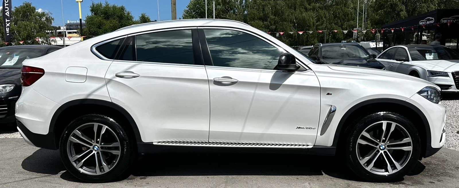 BMW X6 3.0D 258HP M PACK HUD H/K ADAPTIVE LED, снимка 4 - Автомобили и джипове - 54931032