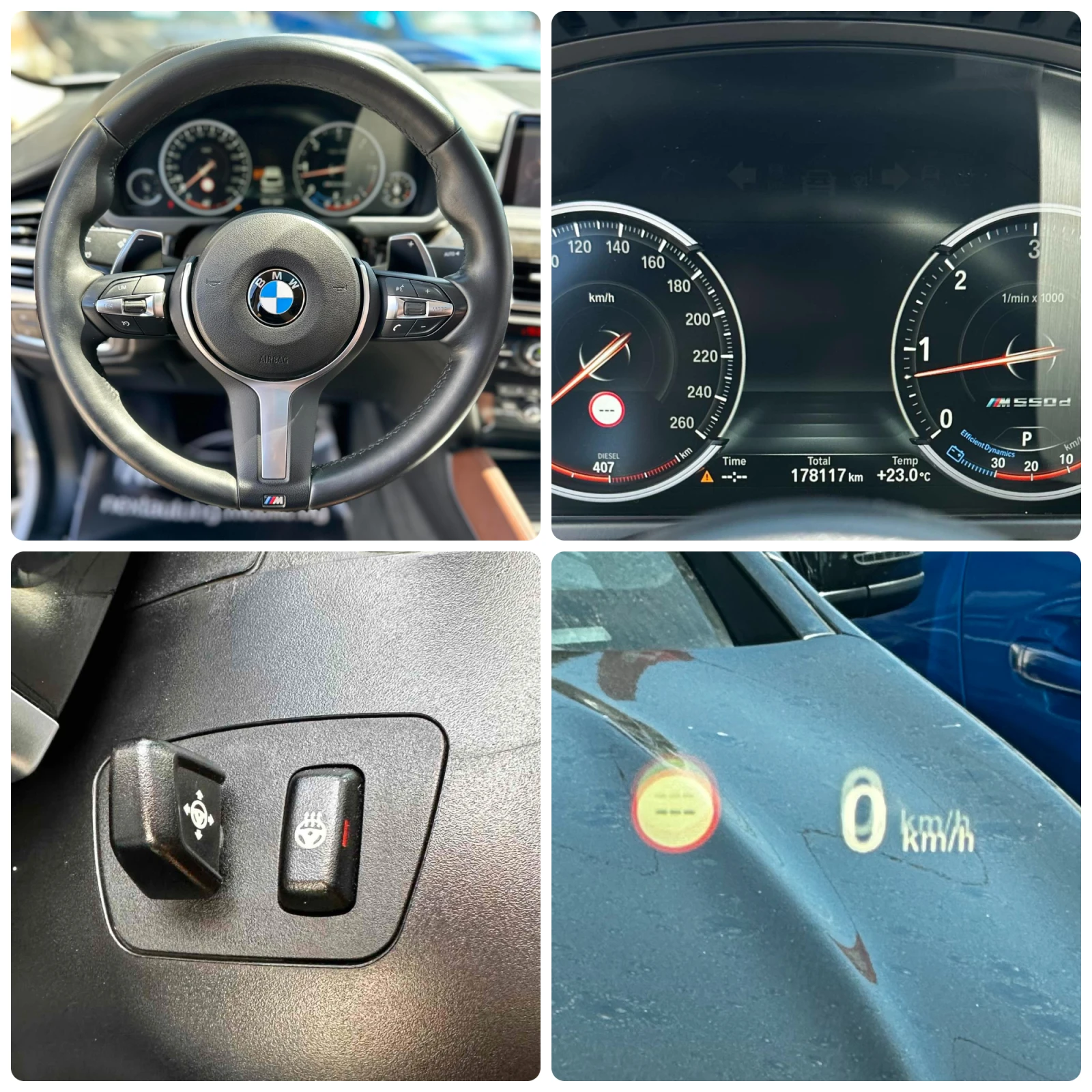 BMW X6 3.0D 258HP M PACK HUD H/K ADAPTIVE LED, снимка 13 - Автомобили и джипове - 54931032