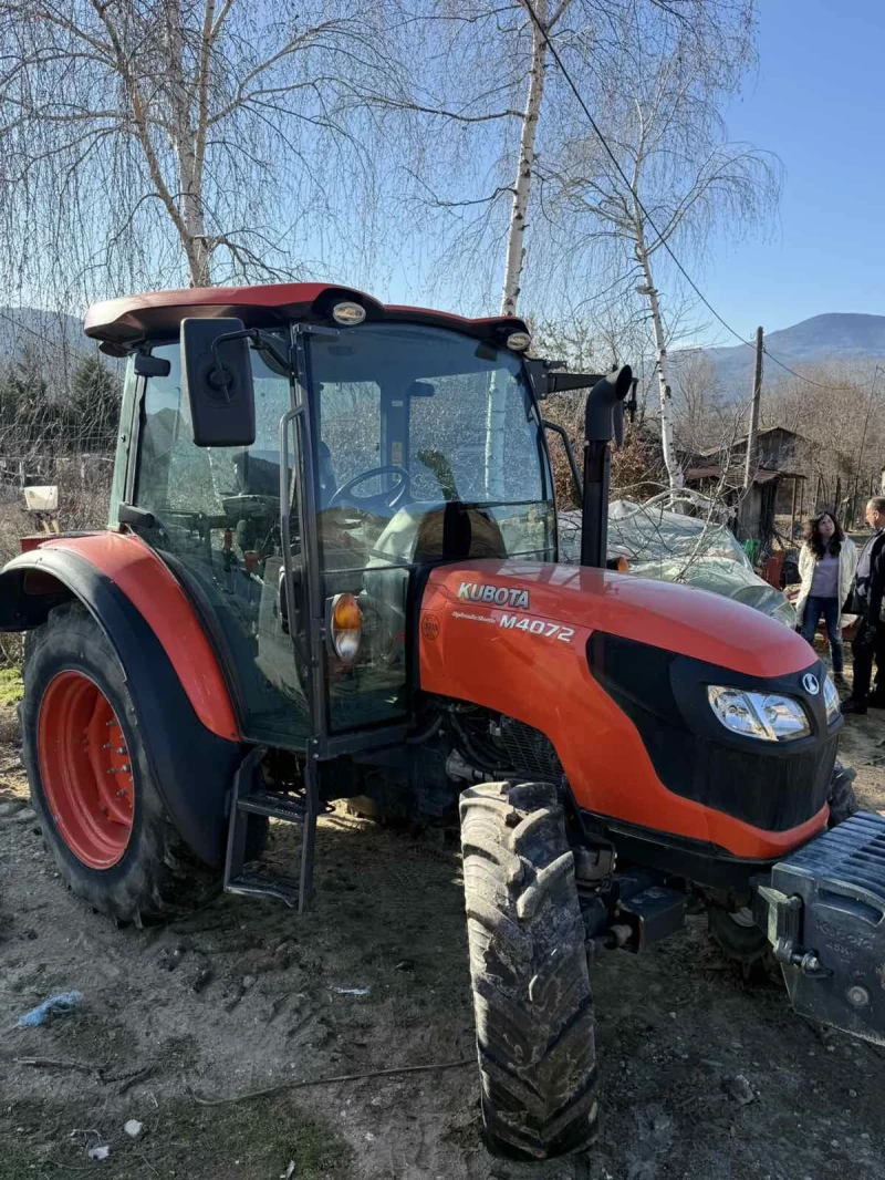 Трактор Kubota М4072, снимка 1 - Селскостопанска техника - 49116161