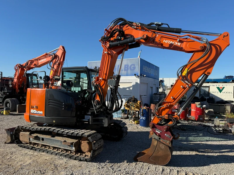 Багер Hitachi ZX 85 USB-6, снимка 13 - Индустриална техника - 52225457