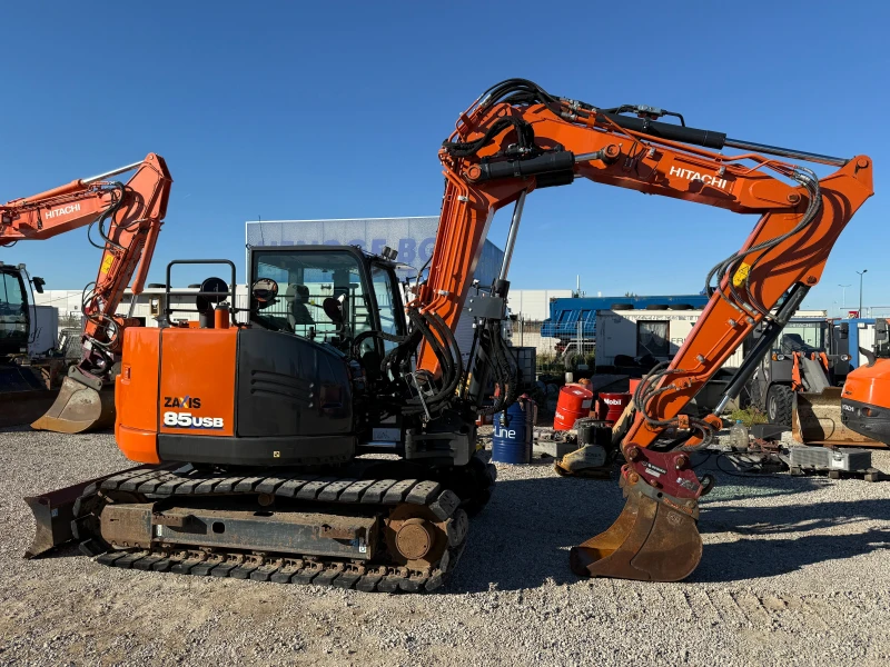 Багер Hitachi ZX 85 USB-6, снимка 12 - Индустриална техника - 52225457