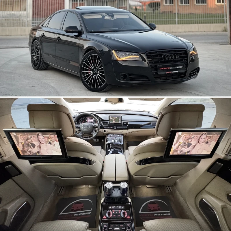 Audi A8 4.2TDI / Executive / 3xTV / Bang & Olufsen / Full , снимка 9 - Автомобили и джипове - 50715571