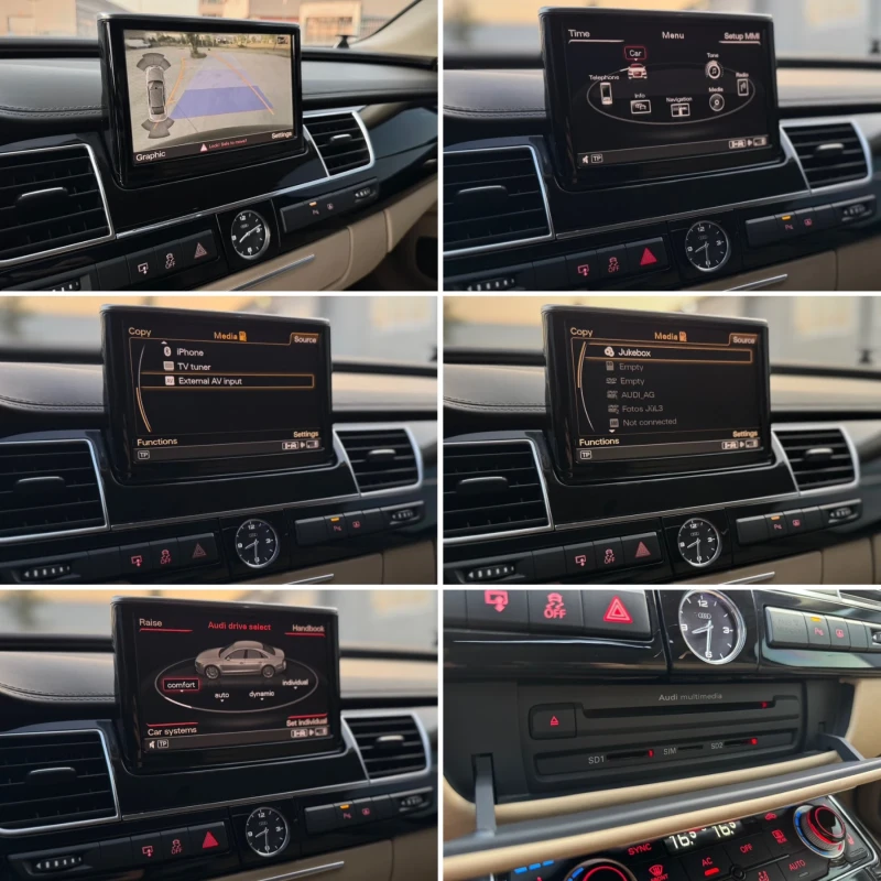 Audi A8 4.2TDI / Executive / 3xTV / Bang & Olufsen / Full , снимка 13 - Автомобили и джипове - 50715571
