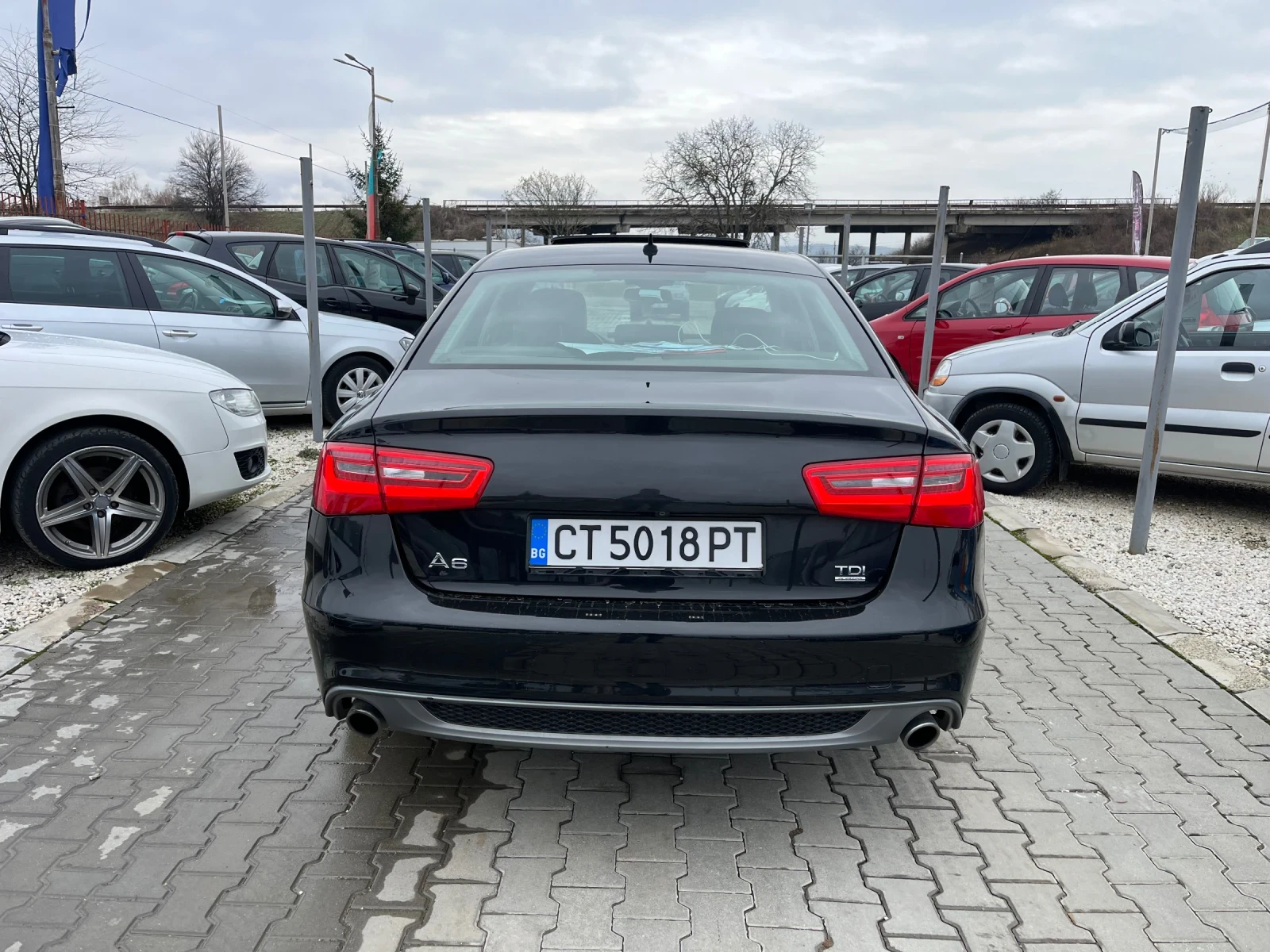 Audi A6 3.0* Топ* Дистроник* Хедъп* Кожа* Нави*  - изображение 8