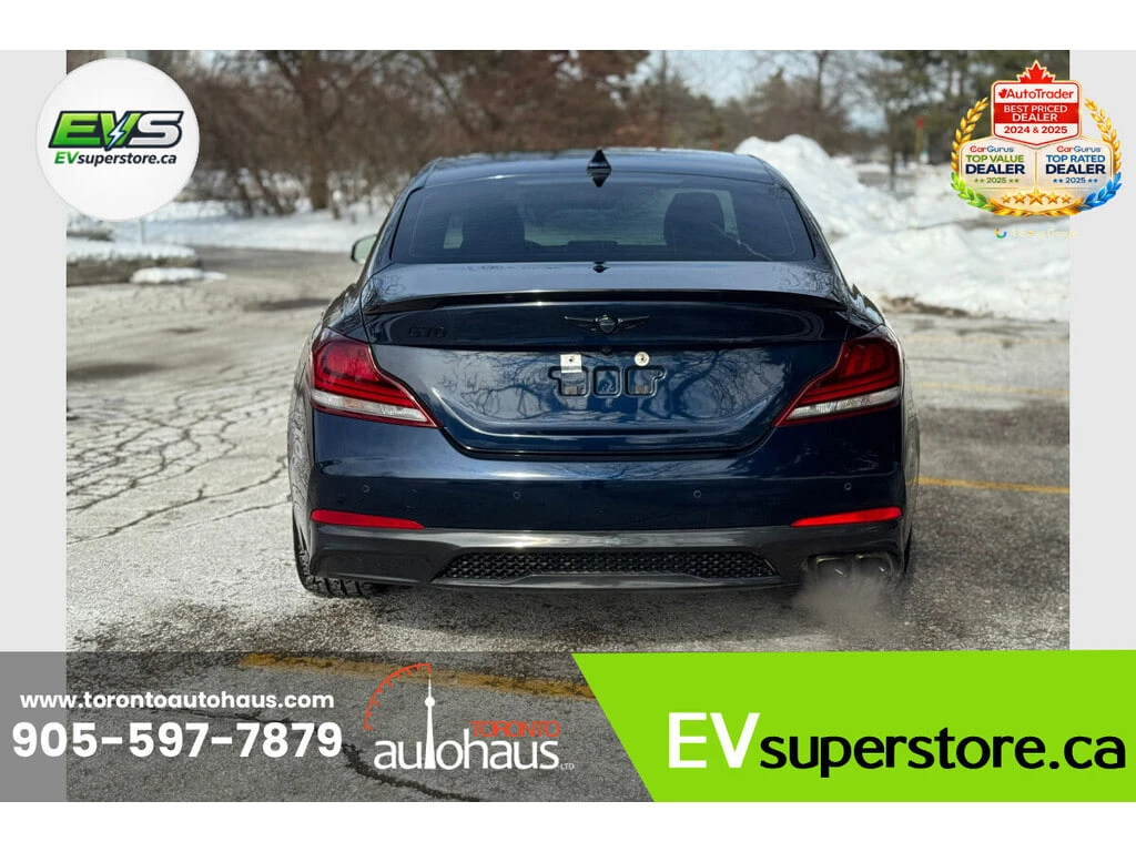 Genesis G70 2.0T 6 степенна ръчна скоростна кутия, снимка 11 - Автомобили и джипове - 53769343