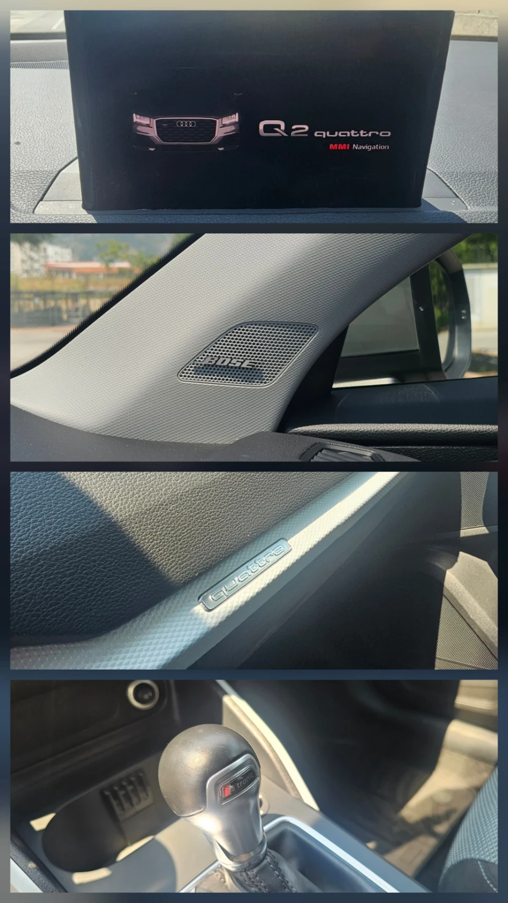 Audi Q2 Nardo Grey S-Line 2.0 TDI 150hp, снимка 13 - Автомобили и джипове - 55351697