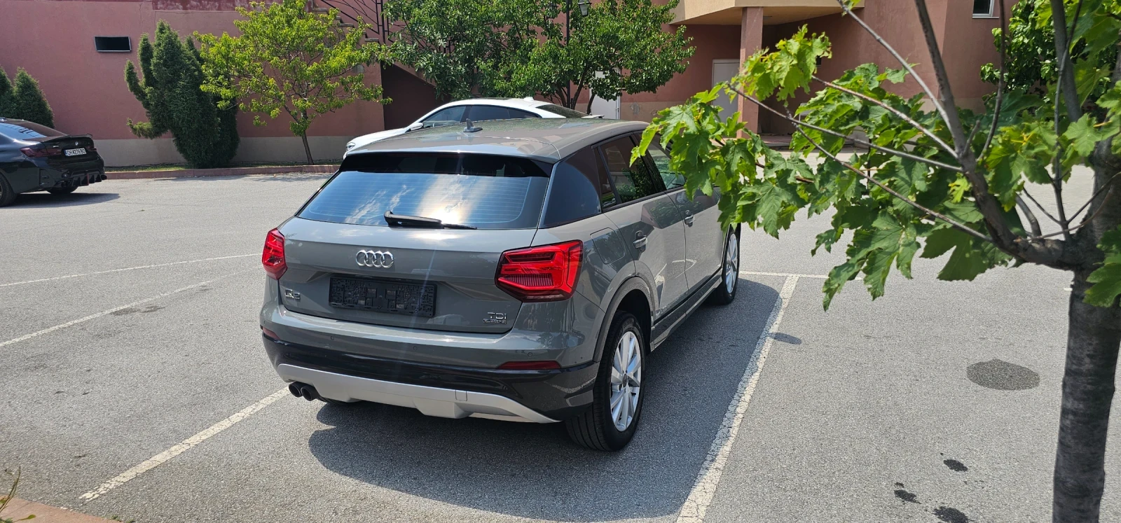 Audi Q2 Nardo Grey S-Line 2.0 TDI 150hp, снимка 7 - Автомобили и джипове - 55351697