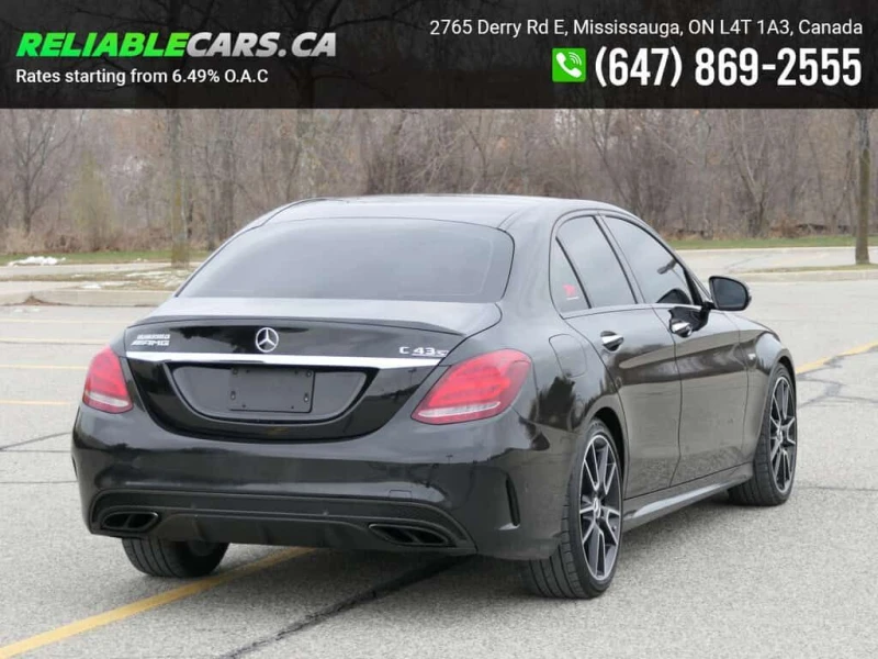 Mercedes-Benz C 43 AMG * АВТО КРЕДИТ* ЦЕНА ДО БГ * СЕРВИЗНА ИСТОРИЯ * , снимка 5 - Автомобили и джипове - 53584234