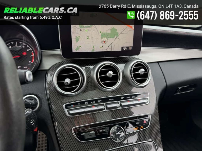 Mercedes-Benz C 43 AMG * АВТО КРЕДИТ* ЦЕНА ДО БГ * СЕРВИЗНА ИСТОРИЯ * , снимка 12 - Автомобили и джипове - 53584234