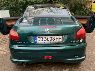 Peugeot 206 CC, снимка 8 - Автомобили и джипове - 53119259