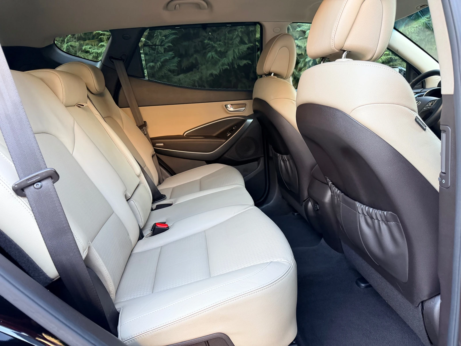 Hyundai Santa fe 2.2CRDI PREMIUM NAVI PODGREV KAMERA KOJA KEYLESS, снимка 14 - Автомобили и джипове - 53830812