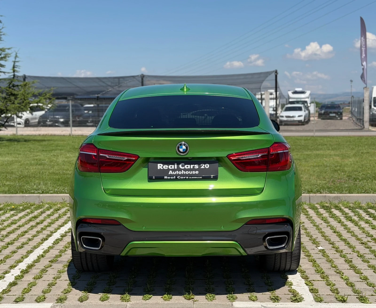 BMW X6 40d* M-Pack* KEYLESS* HUD* H/K* 360 CAM* , снимка 5 - Автомобили и джипове - 55096242