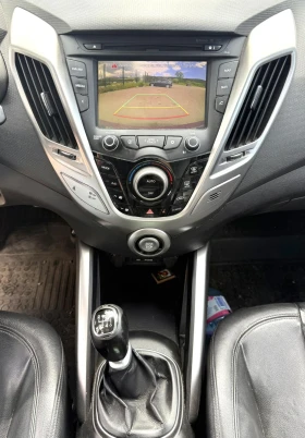 Hyundai Veloster  1.6GDi 140HP KEYLESS/NAVI/CAMERA/ШИБЕДАХ/EU5, снимка 12