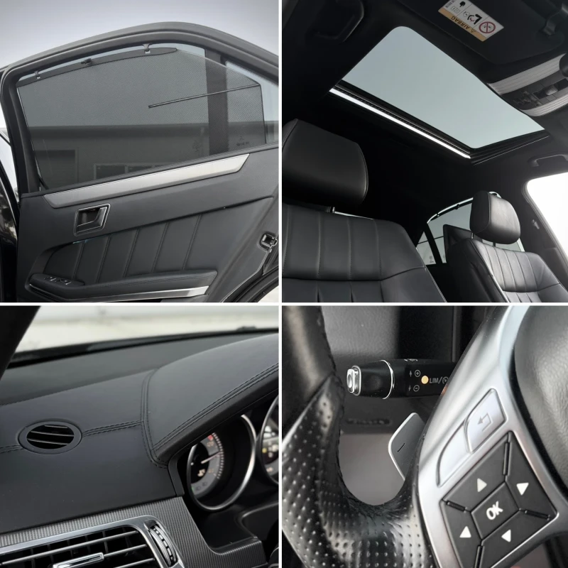 Mercedes-Benz E 350 AMG/ 4MATIC/ SHADOW LINE/ 3xTV/ EXCLUSIVE/ , снимка 13 - Автомобили и джипове - 52435757