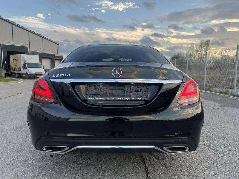 Mercedes-Benz C 220 d/AMG-LINE/194HP/BURM/LED/KLESS, снимка 5 - Автомобили и джипове - 52634324