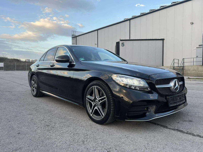 Mercedes-Benz C 220 d/AMG-LINE/194HP/BURM/LED/KLESS, снимка 3 - Автомобили и джипове - 52634324