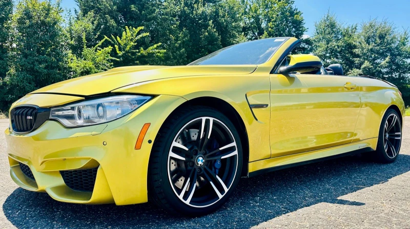 BMW M4 * CONVERTIBLE * CARFAX * БЕЗ ПЪРВОНАЧАЛНА ВНОСКА - 44000 лв. / 22496.84 € - 40774327 1